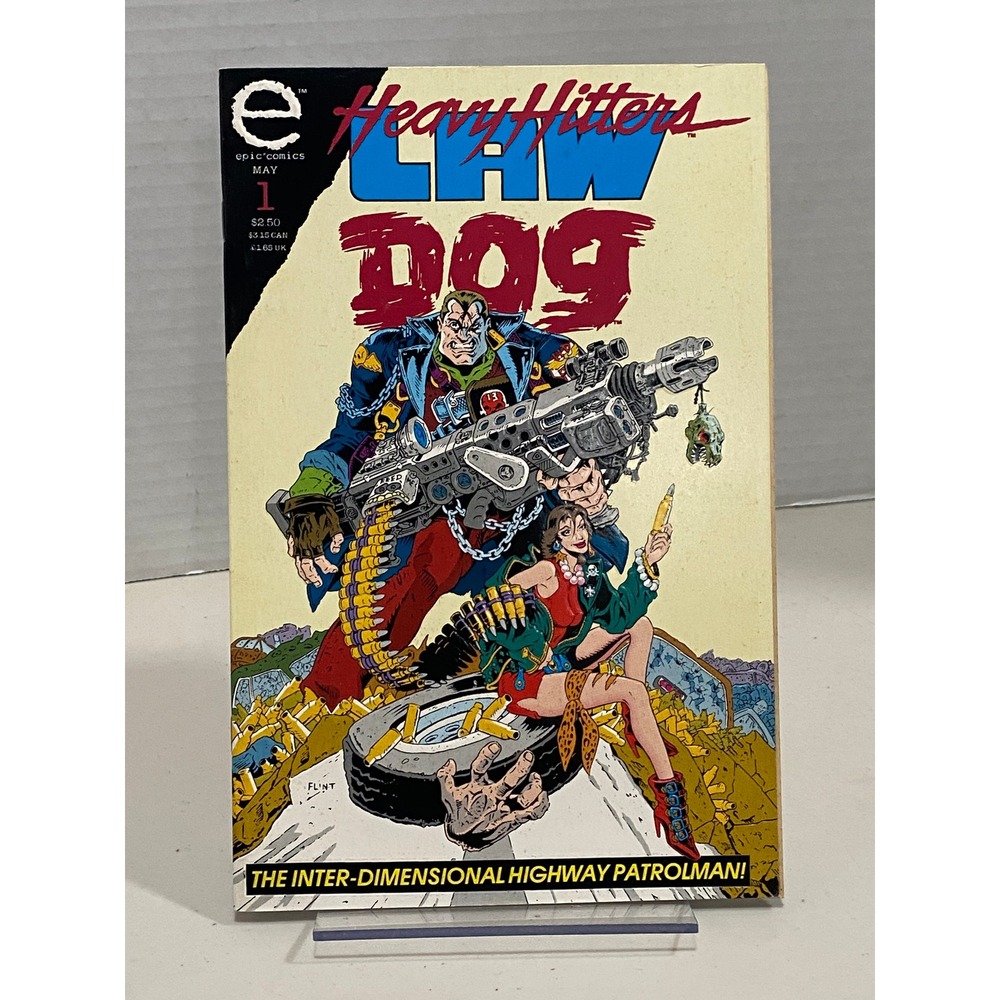 Epic Comics Law Dog Comic Book May 1993 Issue 1 Heavy Hitters Multicolor Exc